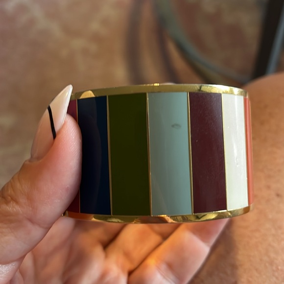 Coach multicolor striped bangle - Picture 4 of 4